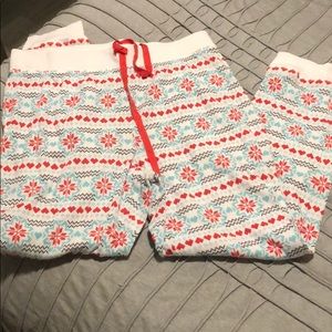 Pajama pant leggings